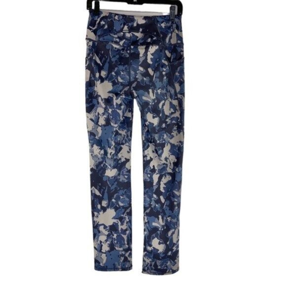 Duluth Noga Sculpting Blue Leggings Stash Pockets - Picture 9 of 9